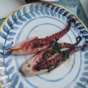 Pulpo a la parrilla