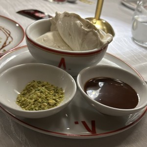 Helado de pistacho