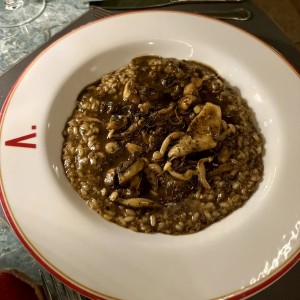 Rissoto de hongos y trufa 