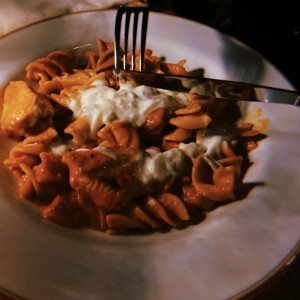 Fusilloni Salmon E Vodka