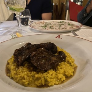 Rissoto de ossobuco 