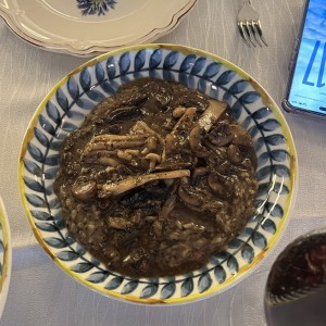 Rissotto Truffado con hongos