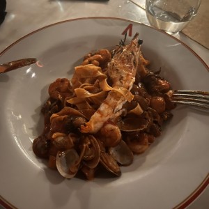 Taglia telle frutti di mare 