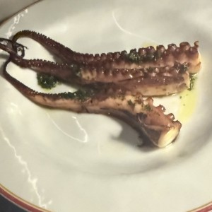 Pulpo a la parrilla
