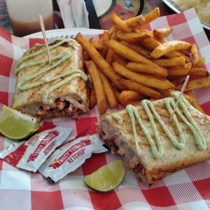 Wrap de pulpo