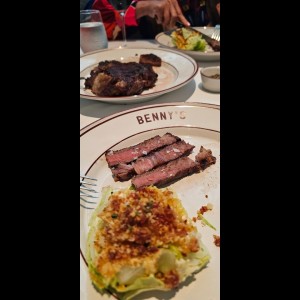 Rib Eye con Wedge Salad