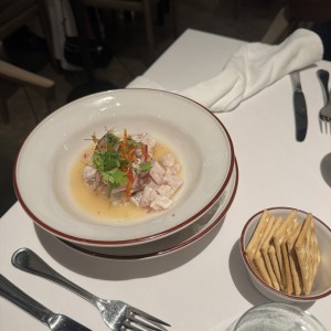 Ceviche de corvina