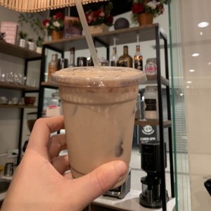 Te Chai frio con leche deslactosada