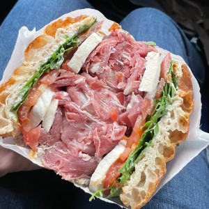 Focaccia de Jamon Serrano y Trufa