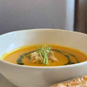 Sopa de Zanahoria con Jengibre