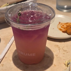 limonada con lavanda