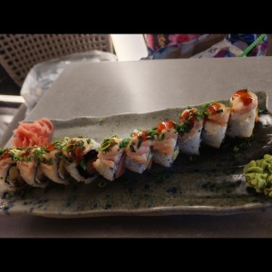 Crazy salmon roll