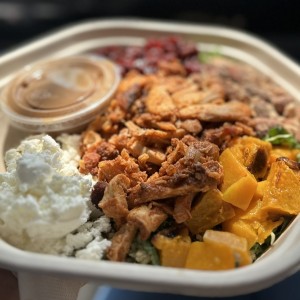 Cosecha bowl con pollo spiced 