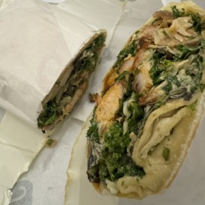 Caesar Wrap con Pollo Spicy