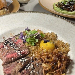 Ribeye wild rice