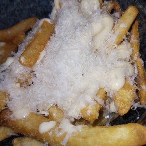 Papas trufadas