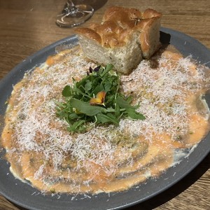 ENTRADAS - CARPACCIO DI SALMONE