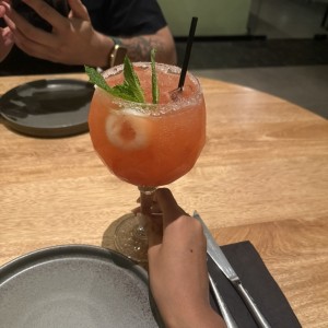 Mocktail de Fresas y Lychee