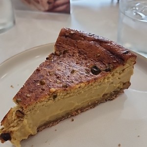 torta vasca de pistachos