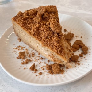 Tarta vasca de lotus