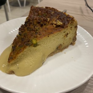 Torta Vasca de Pistacho