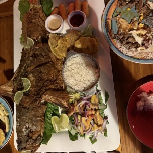Pescado frito