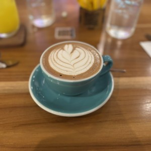 Mocca con leche de avena