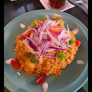 Arroz con mariscos
