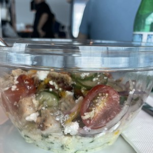 Ensalada mediterranea cous cous 