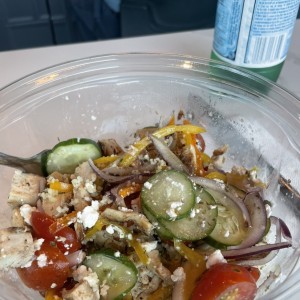 Ensalada con cous cous 