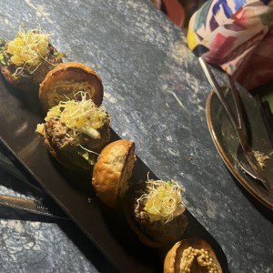 Mini hamburguesas