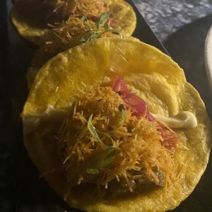 Tacos de brisket 