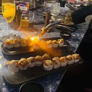 Flameado de suchi