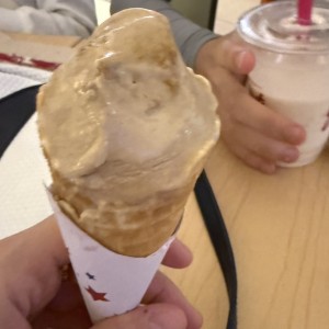 Helado de dulce de leche