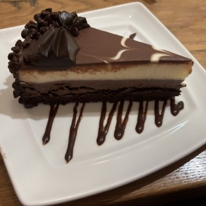 Postre de chocolate 