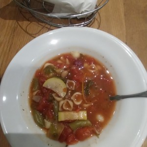 Sopa de vegetales
