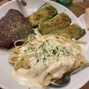 Steak Alfredo
