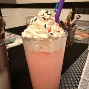 Batido de fresa