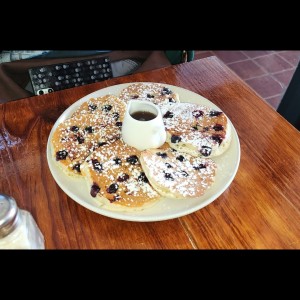 pancake de Blueberry