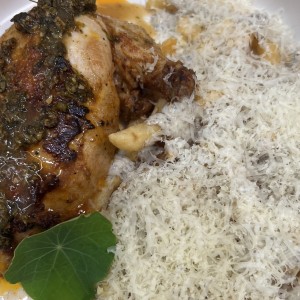 Pollo al chimichurri