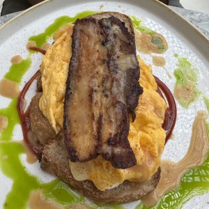 Pork Belly Toast