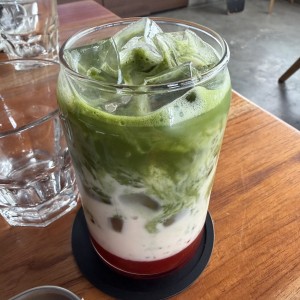 Strawberry matcha