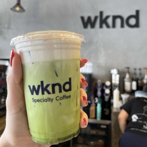 Banana Matcha Latte