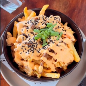 Bulgogi Kimchi Fries