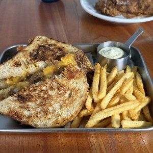 Bulgogi grilled cheese
