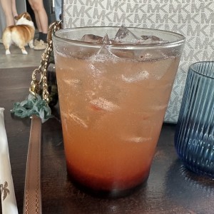 Sunset Strawberry Drink