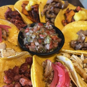 Tacoas fiesta para compartir