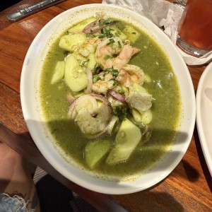 Aguachile camarones