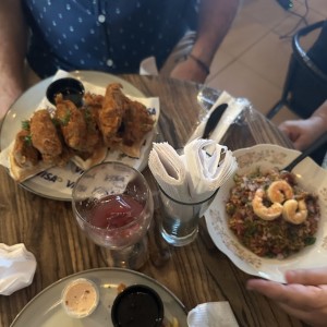 Chicken and waffles 