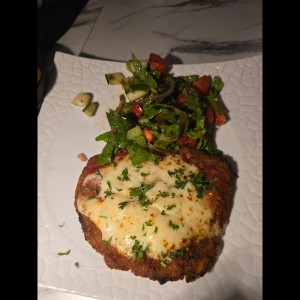 milanesa de pollo